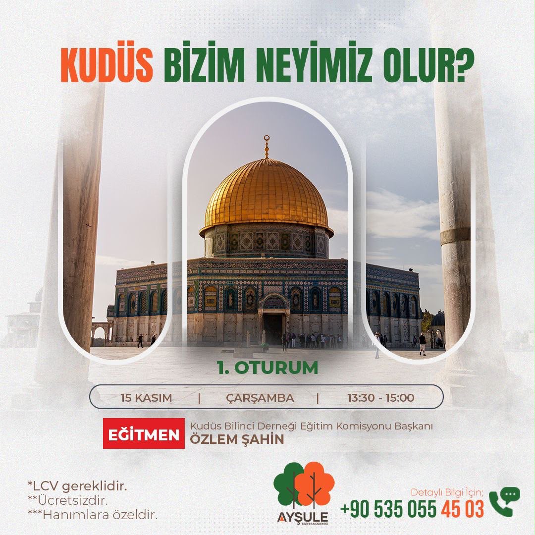 Kudüs Bizim Neyimiz Olur?